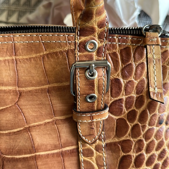 Dooney and Bourke Crocodile Embossed shoulder bag 🐊 - Picture 9 of 13